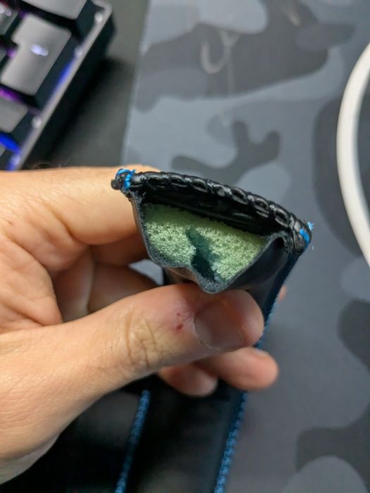 Hyper x cloud II banda superior