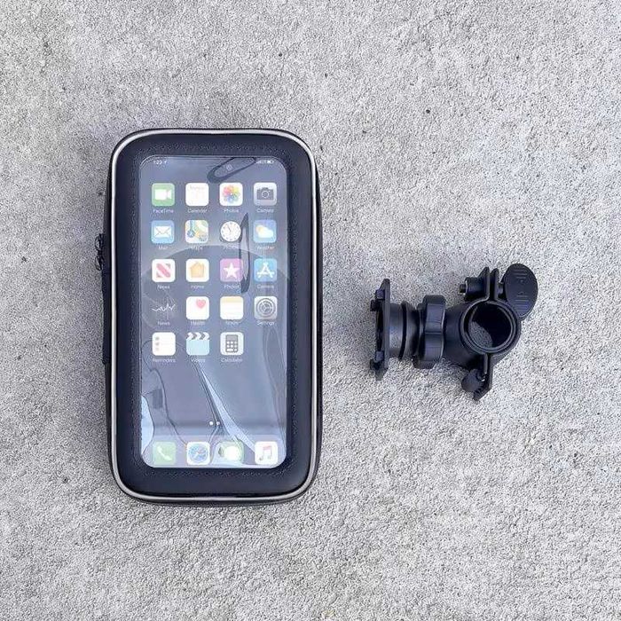 Suporte de telemóvel para bicicleta, novo em caixa.
