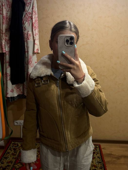 Женская дубленка H&M