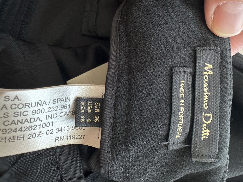 Прямі штани   Massimo Dutti 36р