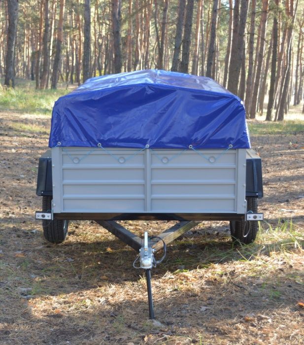 Одноосний Прицеп в наявності оцинкований борт 2200мм. Авто причеп