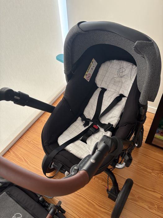 Carrinho bebe 3 em 1 OFERECO ISOFIX
