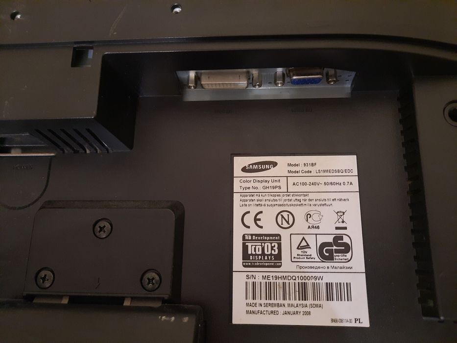 Монитор  Samsung LS19MEDSB / 19" дюйм