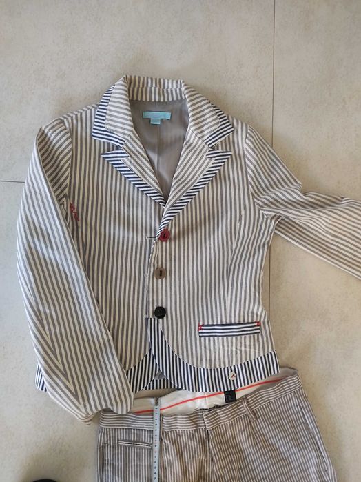 Damskie letnie spodnie H&M rozm 40