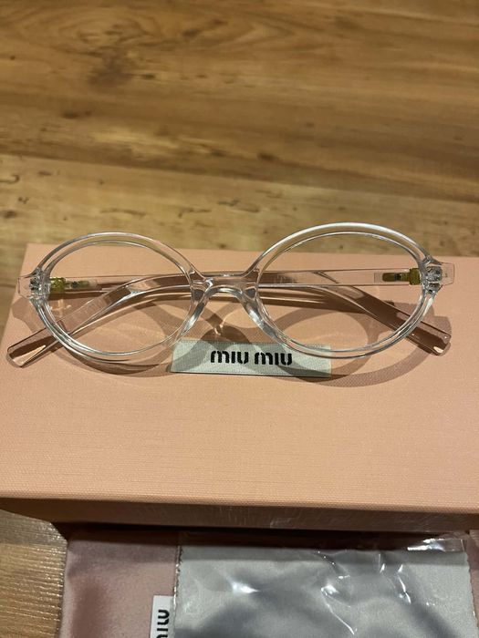 Okulary Miu Miu old money
