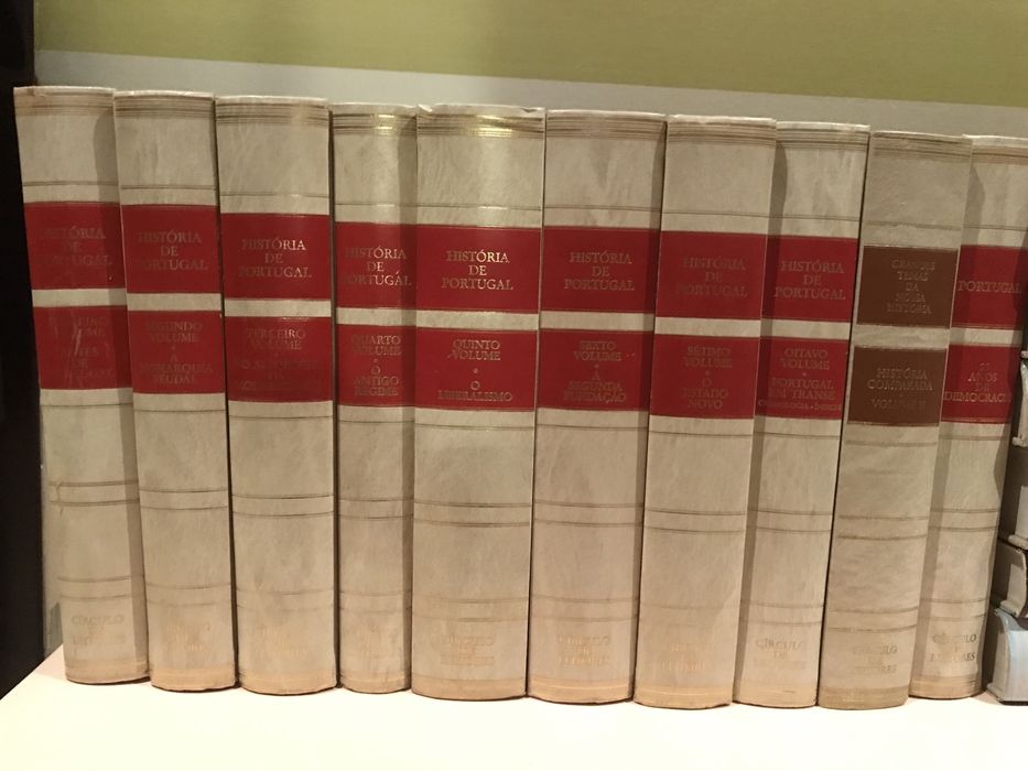 Vendo colecção de livros da História de Portugal [Círculo de Leitores]