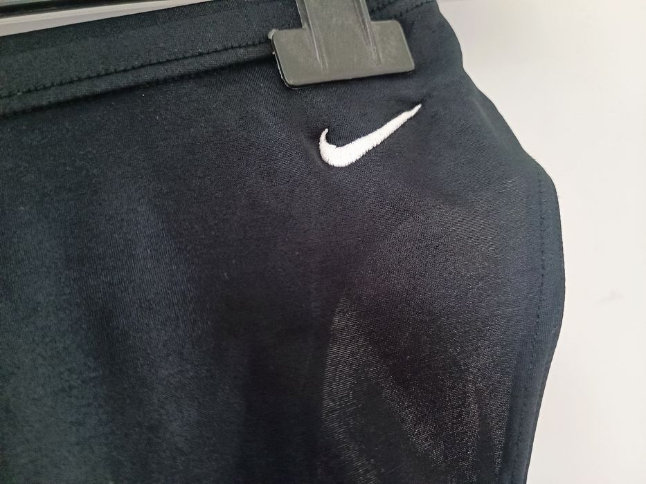 Nike swim majtki kąpielowe damskie wysoki stan czarny dół od bikini