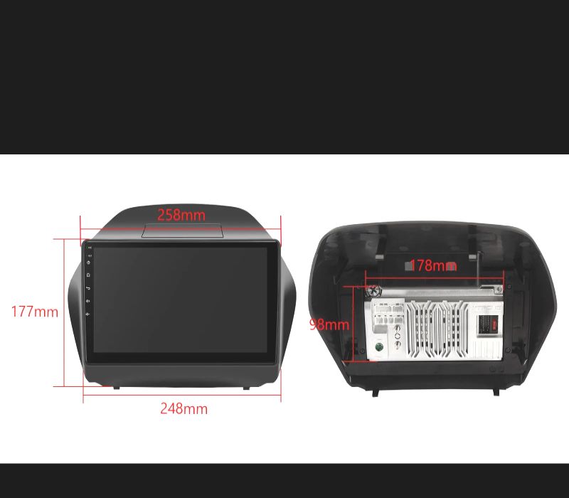 AUTO RADIO GPS ANDROID 13 PARA HYUNDAI IX35 09-15