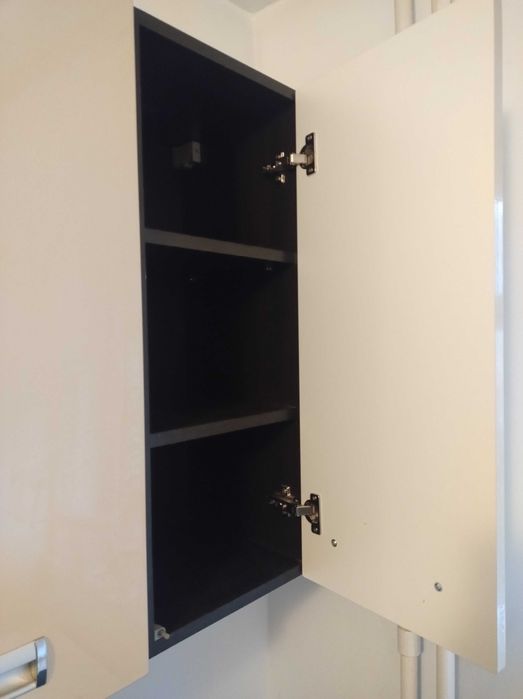 REZERWACJA Komplet szafek kuchennych do małej kuchni (fronty beżowe)