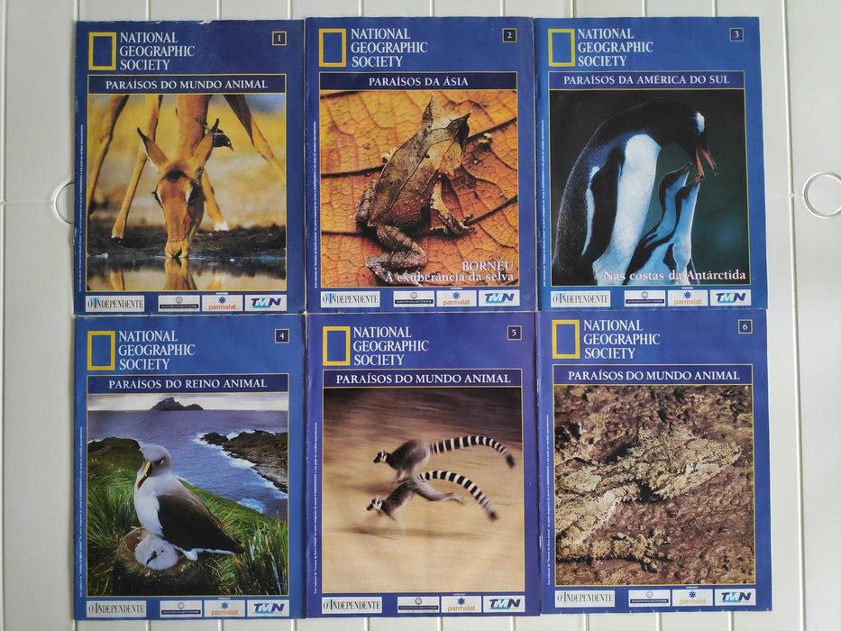 "Paraísos do Mundo Animal" da National Geographic Society