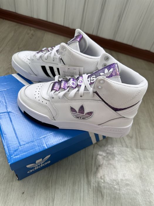 Сникерсы ботинки Adidas drop step кожаные