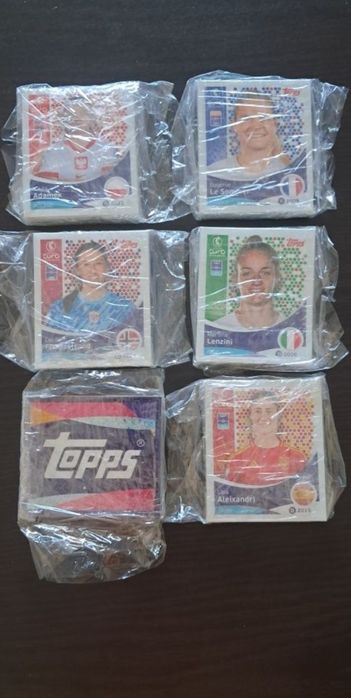 Colecao Completa Euro Womens 2025 da Panini