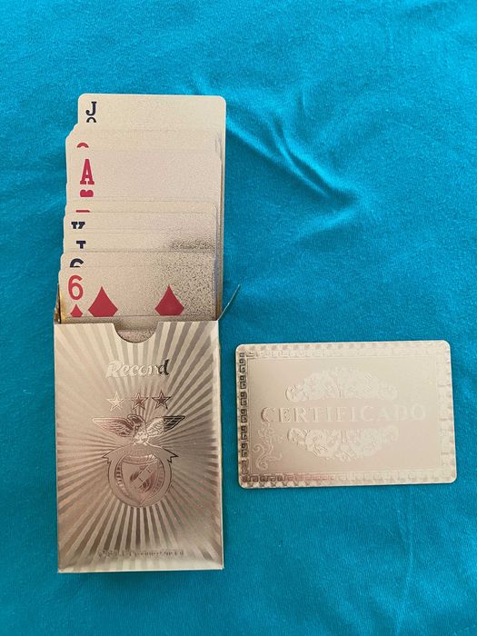 Baralho de cartas S L Benfica - edição especial