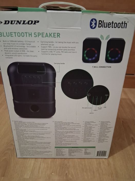 Coluna de som Bluetooth