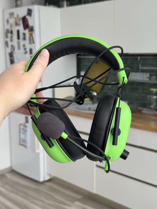 Razer BlackShark V2 X Green Edition - ігрові навушники