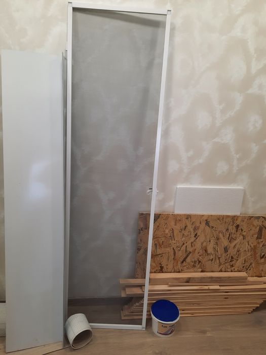 Москітна сітка на балконий блок