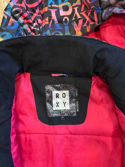 kurtka zimowa dziewczęca narty i snowboard firmy Roxy