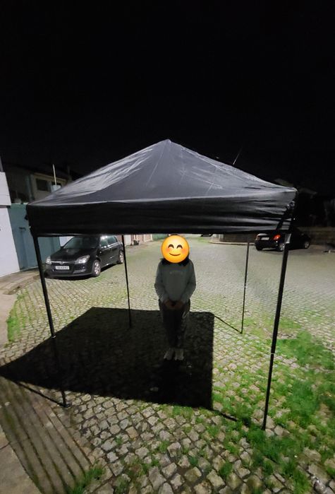 Tenda dobrável 2x2metros com iluminação