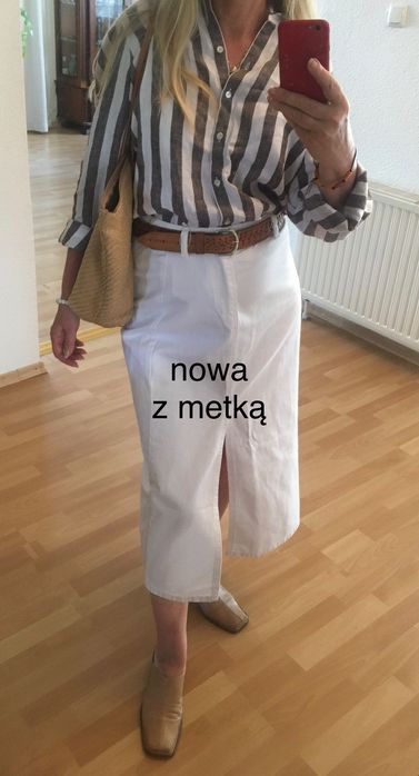 Spódnica jeansowa nowa z metką L