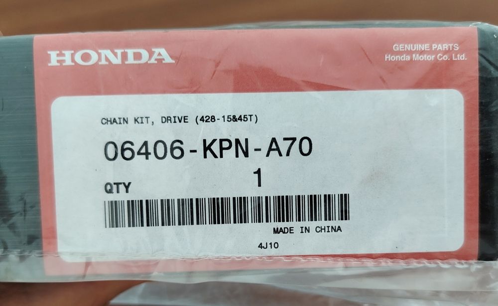 Kit de Transmissão Honda CB125F