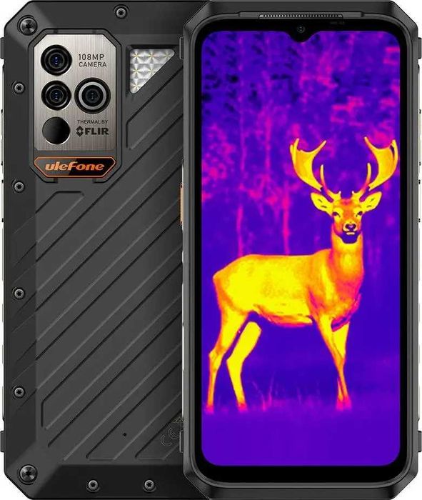 Смартфон Ulefone Power Armor 18T Ultra 12/512Gb Тепловизор 9600mAh 66W