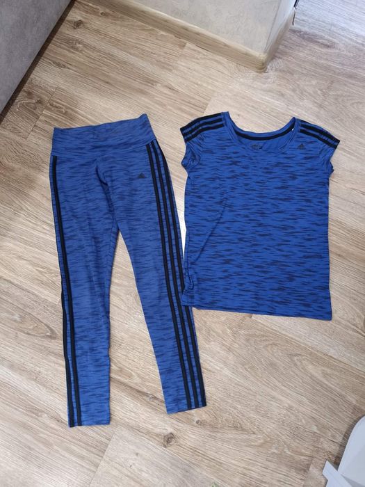 Костюм, леггинсы, шорты, майка Adidas
