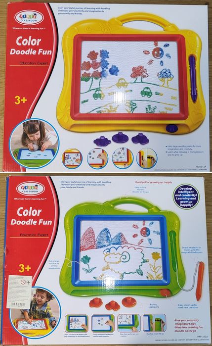 Магнітна дошка для малювання магнитная доска для рисования Color Fun