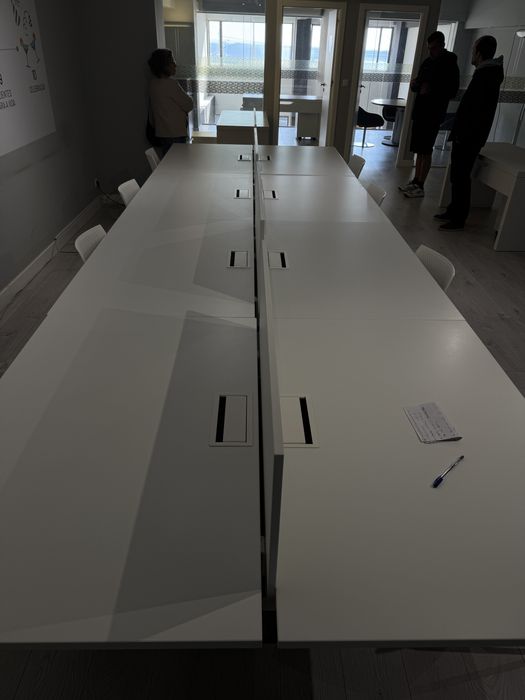 Modulo de 8 postos de trabalho (8 secretarias ligadas)