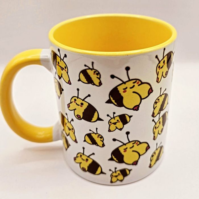 Kubek z nadrukiem pszczół