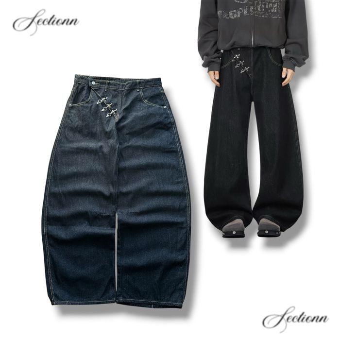 Archive baggy clasp jeans flared racer jaded vintage balenciaga архівні opium опіум широкие джинси фларед бегги буткат джинсы буткат опиум винтажные