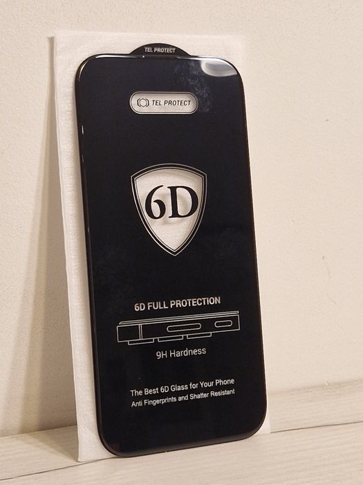 Hartowane szkło Full Glue 6D IPHONE 16 PRO / IPHONE 17