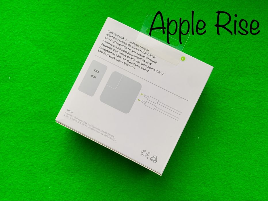 ОРИГИНАЛ Быстрая Зарядка Aйфон Iphone 14 Pro Max блок 35 Ватт Тайп Си