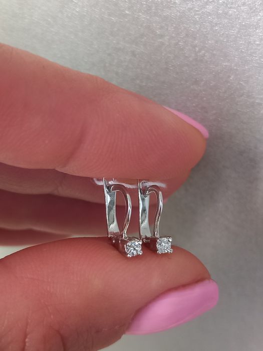 Серьги с бриллиантами