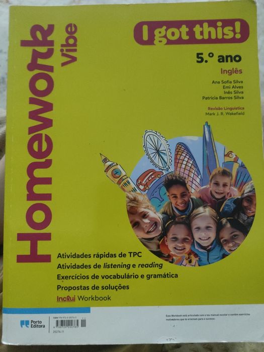 Livro de atividades de inglês Workbook I got this 5o ano