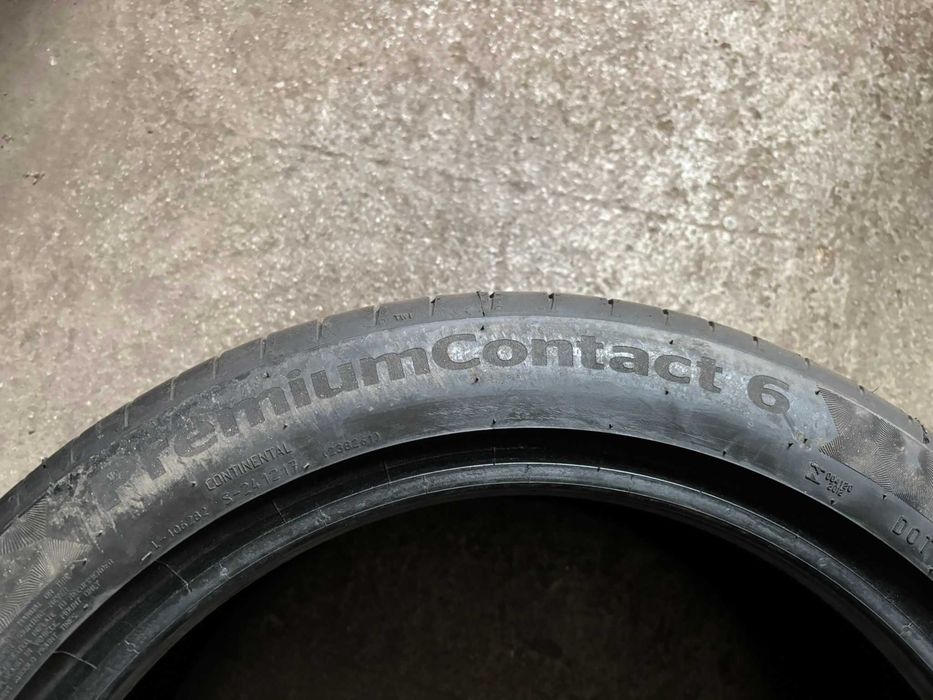 2X OPONY LETNIE 225/45R17 94Y Continental PremiumContact 6 XL Rant Ochronny 7.7MM 2020R