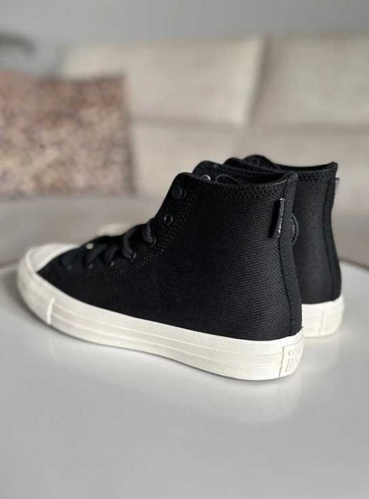 Nowe wysokie trampki Converse Chuck Taylor All Star Ctas Hi 39 - 24,5 cm czarne