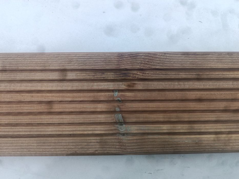 Deska tarasowa impregnowana ciśnieniwo.