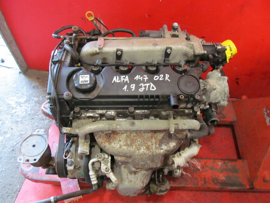 alfa romeo 147 1.9 jtd silnik kompletny 115km 937a2000