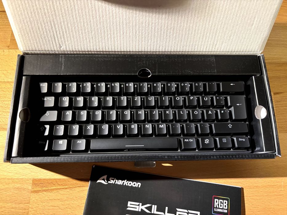 Sharkoon Skiller SGK50 S4 Kailh Blue klawiatura gamingowa mechaniczna