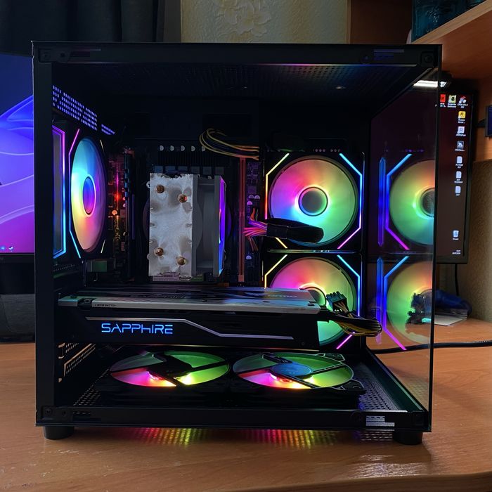 Потужний Компʼютер ігровий Xeon 14 ядер 2680 V4 Rx 480 Sapphire 16 GB