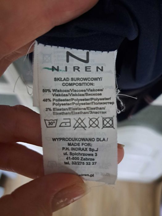 Granatowa sukienka rozmiar 38 M