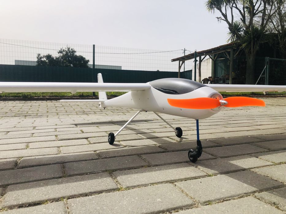 Avião rc motoplanador aeromodelismo