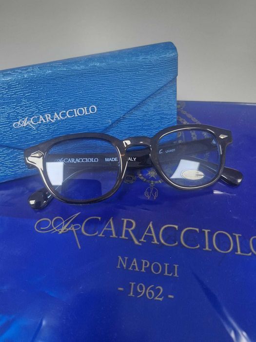 Óculos Sol Caracciolo - Castanhos lentes azuis