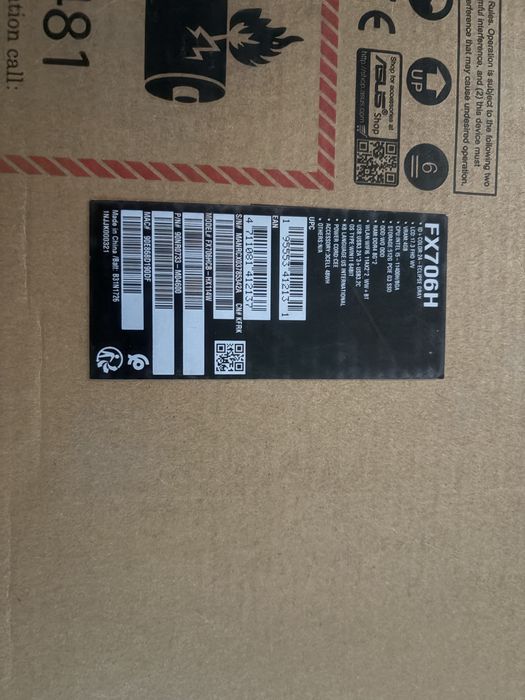 Sprzedam Laptop ASUS TUF Gaming F17