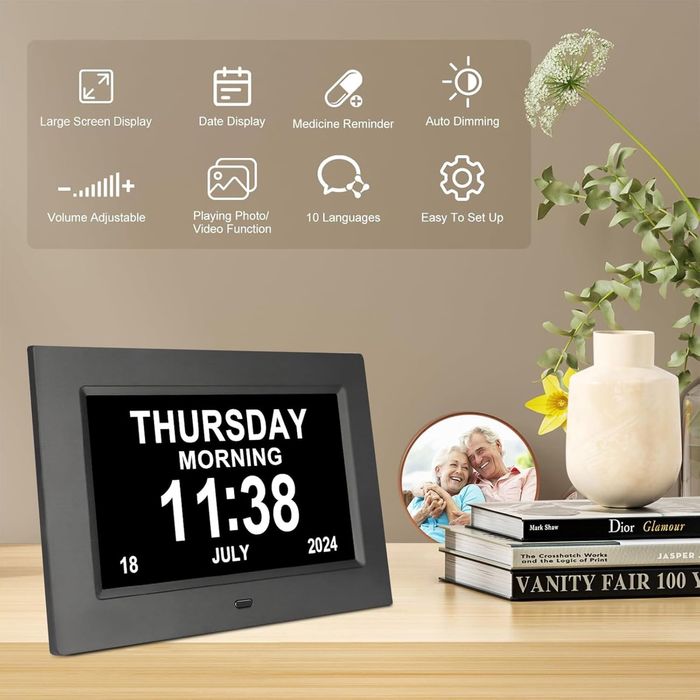 Цифровий годинник/будильник Mitoart