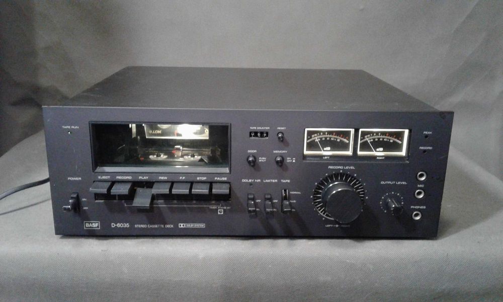 BASF D-6035 ,magnetofon kasetowy