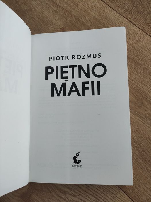 Piętno mafii Piotr Rozmus książka
