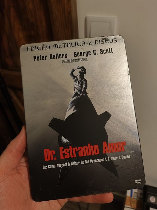 DVD Dr. Estranho Amor edição metálica