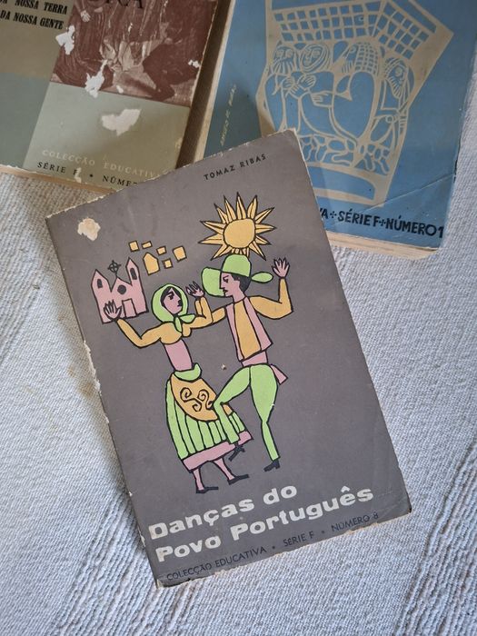 três livros da antiga coleção Educativa - conjunto barato