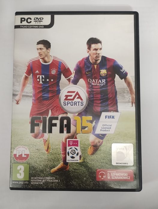 FIFA 15 PC polska wersja jezykowa 2 płyty